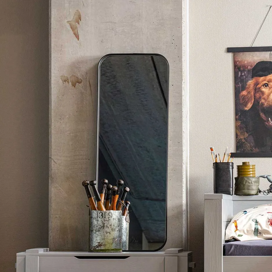 40x110x5 cm Spiegel mit abgerundeten Ecken - Rodicca (2er Set)^Wohnen