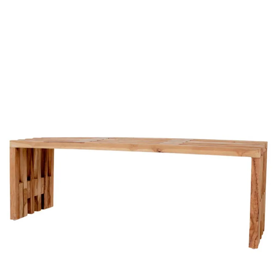 140x45x35 cm Teakholz Bank geölt - Fire^Wohnen New