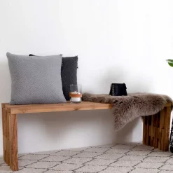 140x45x35 cm Teakholz Bank geölt - Fire^Wohnen New