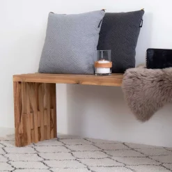 140x45x35 cm Teakholz Bank geölt - Fire^Wohnen New