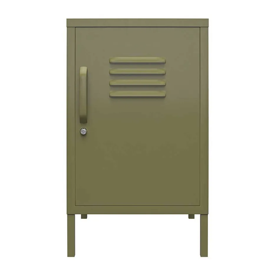 38x69x40 cm 1-türige Kommode in Oliv Grün - Austral^Wohnen Discount