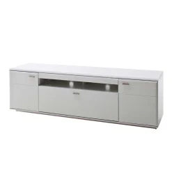 195x60x51 cm TV Board Unterschrank in Weiß - Hazime^Wohnen Sale