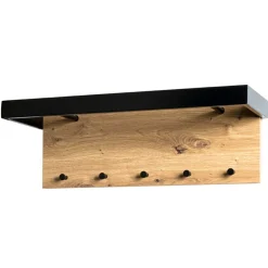 70x24x25 cm Wandgarderobe mit 5 Kleiderhaken - Zyaman^Wohnen Online