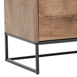 Wohnen 175x75x48 cm Wohnzimmer Sideboard in Holzoptik - Xindus