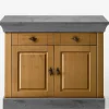 108x85x45 Country Kommode in Kiefer Lauge & Grau - Eshelas^Wohnen Online