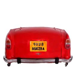 Wohnen 168x80x72 Design Bar Schrank in Auto Optik - Rabbia