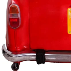 Wohnen 168x80x72 Design Bar Schrank in Auto Optik - Rabbia