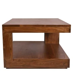 Wohnen 90x40x60 Design Couchtisch aus massivem Holz - Macherie