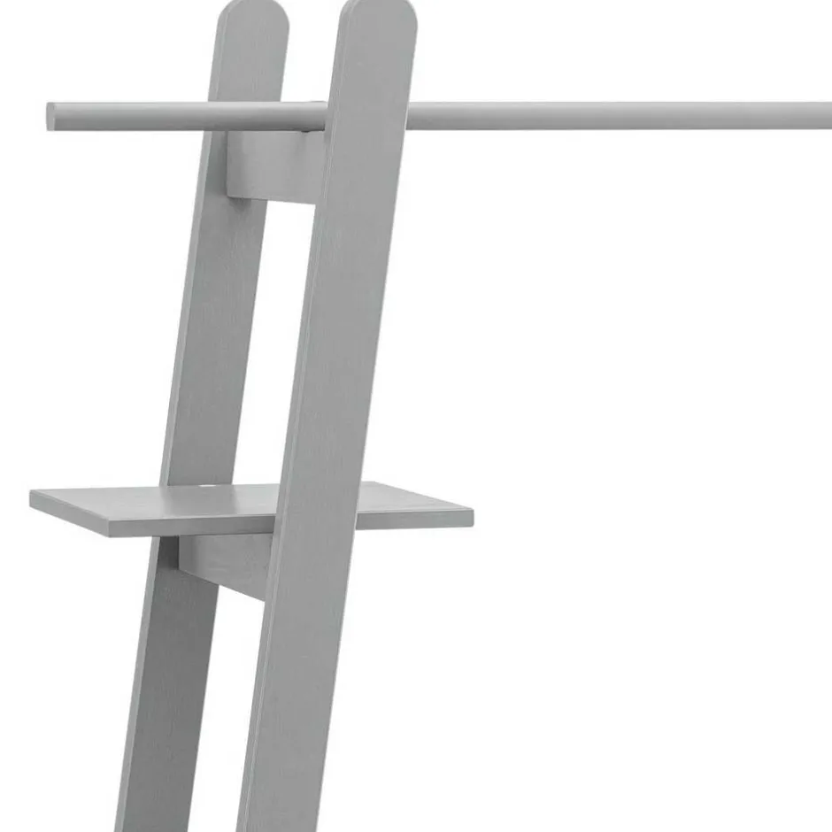 Wohnen 118x168x40 Design Garderobe in Grau aus Holz - Fyona