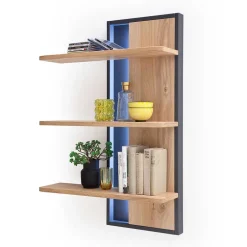 70x105x25 Design Hängeregal mit 3 Böden - Assela^Wohnen New