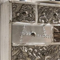 55x105x40 Design Hochkommode mit sieben Schubladen - Moonshine^Wohnen Discount