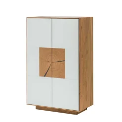 72x112x37 Design Schrank mit Glas Deckel - Mandrey^Wohnen Hot