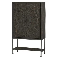 110x190x45 Design Schrank mit Schnitzereien - Jenn^Wohnen New