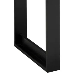 110x76x50 Design Schreibtisch in Eiche & Schwarz - Flossi^Wohnen