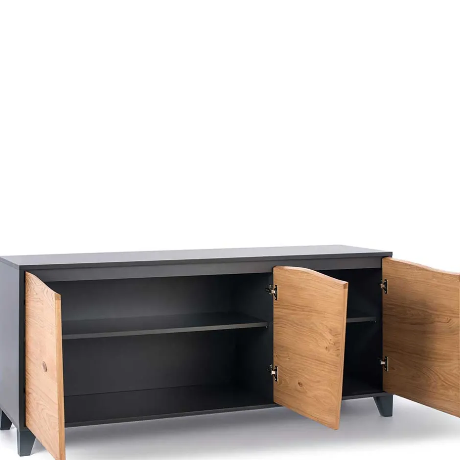 165x76x47 Design Sideboard mit drei Türen - Eric^Wohnen Best