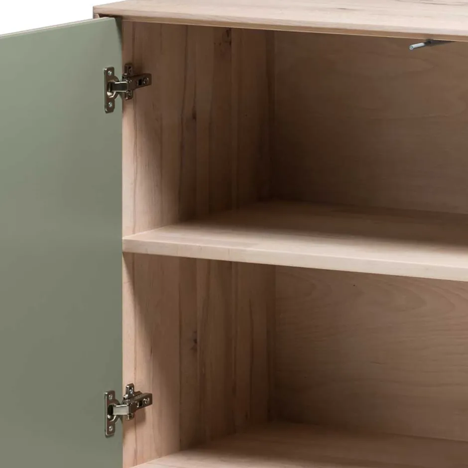 Wohnen 180x84x45 Design Sideboard zweifarbig - Ajevos