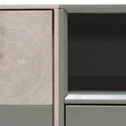 Wohnen 180x84x45 Design Sideboard zweifarbig - Ajevos