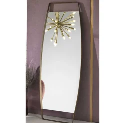 Wohnen 61x168x4 Design Standspiegel in Bronze - Great