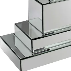 Wohnen 119x80x33 Designer Konsolentisch im Spiegel Look - Odalfro