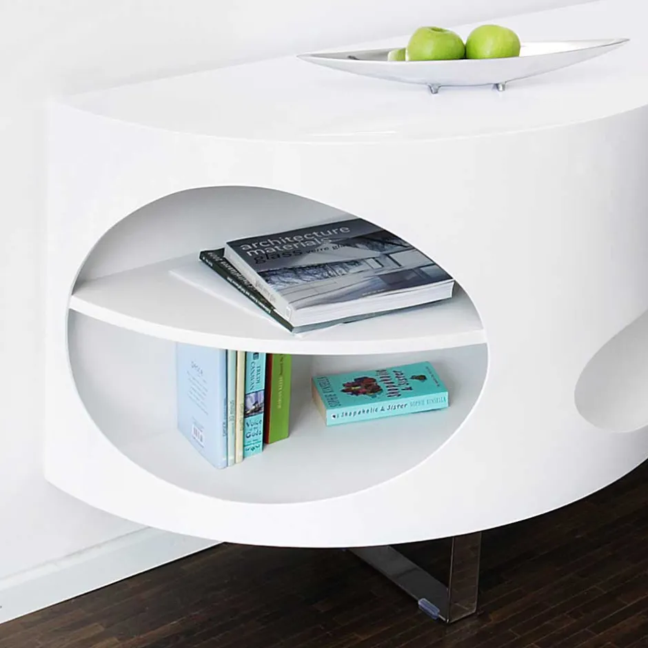 200x60x50 Designer Sideboard mit vier Fächern - Scarula^Wohnen Discount