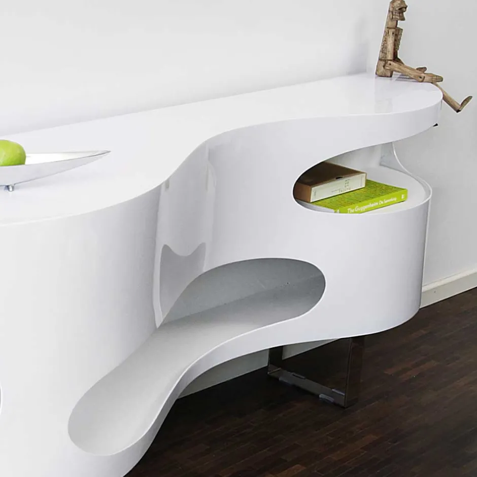 200x60x50 Designer Sideboard mit vier Fächern - Scarula^Wohnen Discount