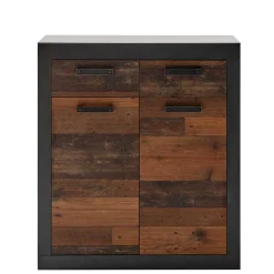 Wohnen 92x104x42 Dielenkommode in Holz Antik Optik - Timuras