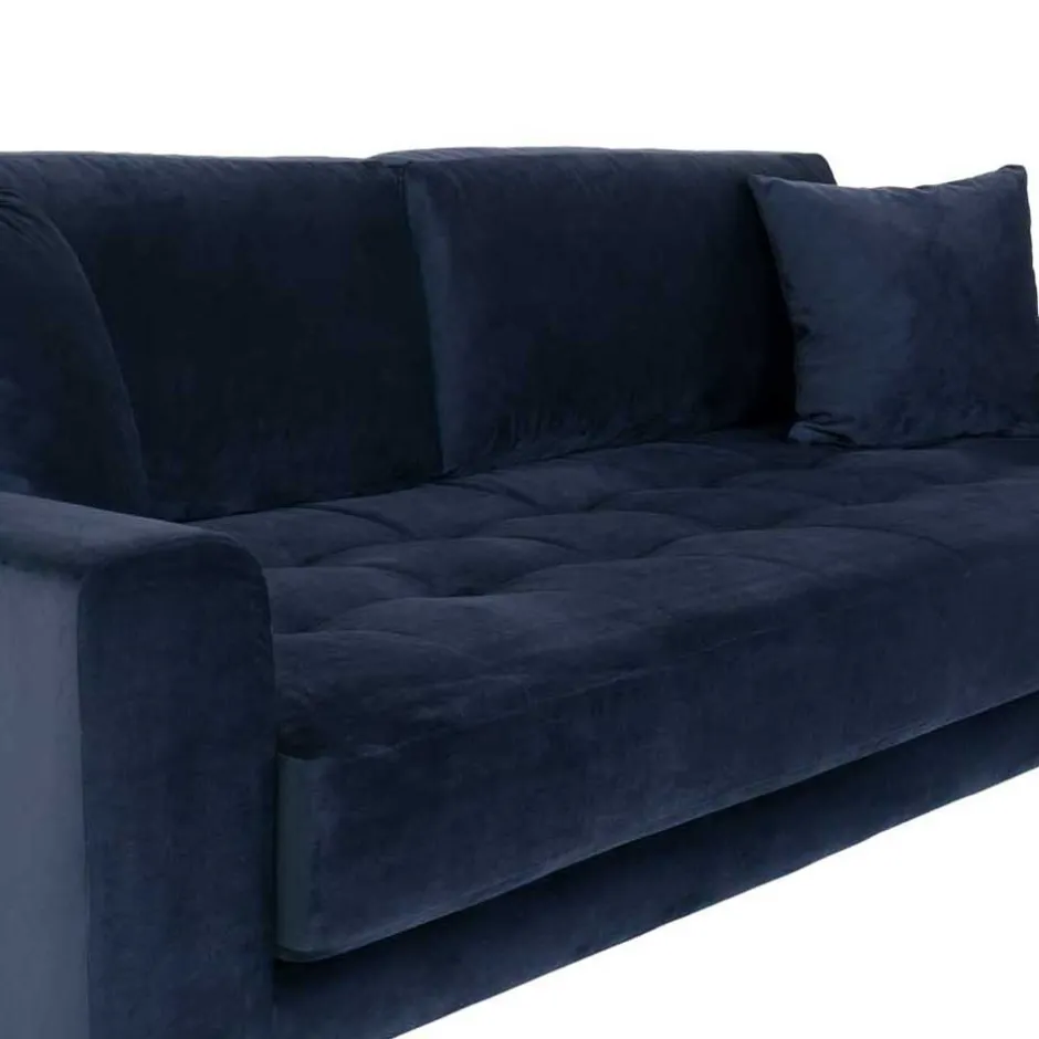 Wohnen 210x78x93 3er Wohnzimmercouch im Skandi Design - Sulcan