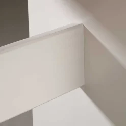 Wohnen 110x45x37 Esszimmerbank in Weiß & Braun - Vatina