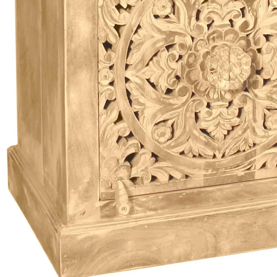 Wohnen 60x65x40 Etho Style Schrank Sandfarben - Runiasa