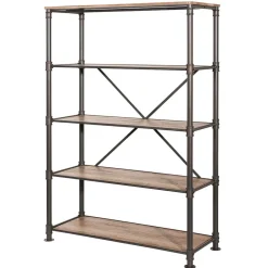 124x180x50 Factory Regal mit vier Fächern - Nenvia^Wohnen Hot