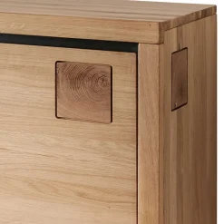 Wohnen 170x56x40 Fernsehboard aus Wildeiche Massivholz - Embleys