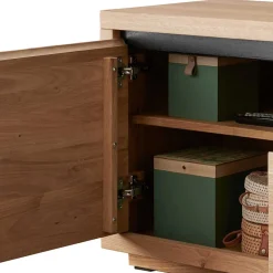 Wohnen 170x56x40 Fernsehboard aus Wildeiche Massivholz - Embleys