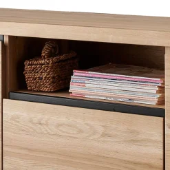 Wohnen 170x56x40 Fernsehboard aus Wildeiche Massivholz - Embleys