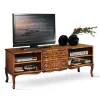 Wohnen 158x60x37 Fernsehunterschrank im Barockstil - Motiz