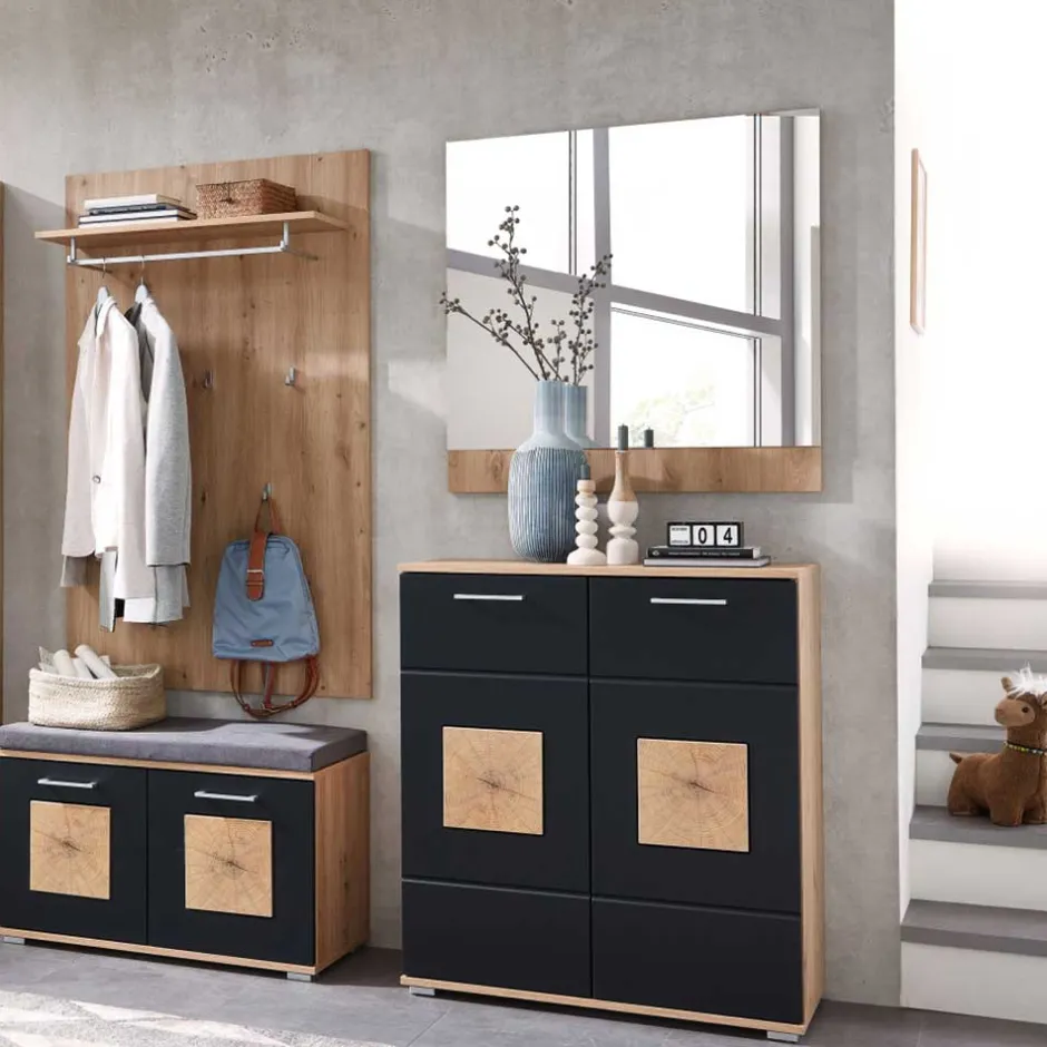 84x84x2 Flur Wandspiegel modern - Zelio^Wohnen New