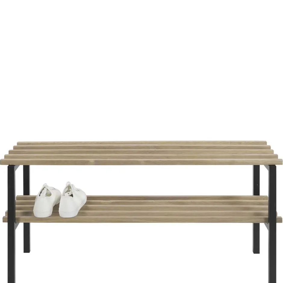 Wohnen 100x45x34 Flurbank mit Schuhablage - Fuladoma