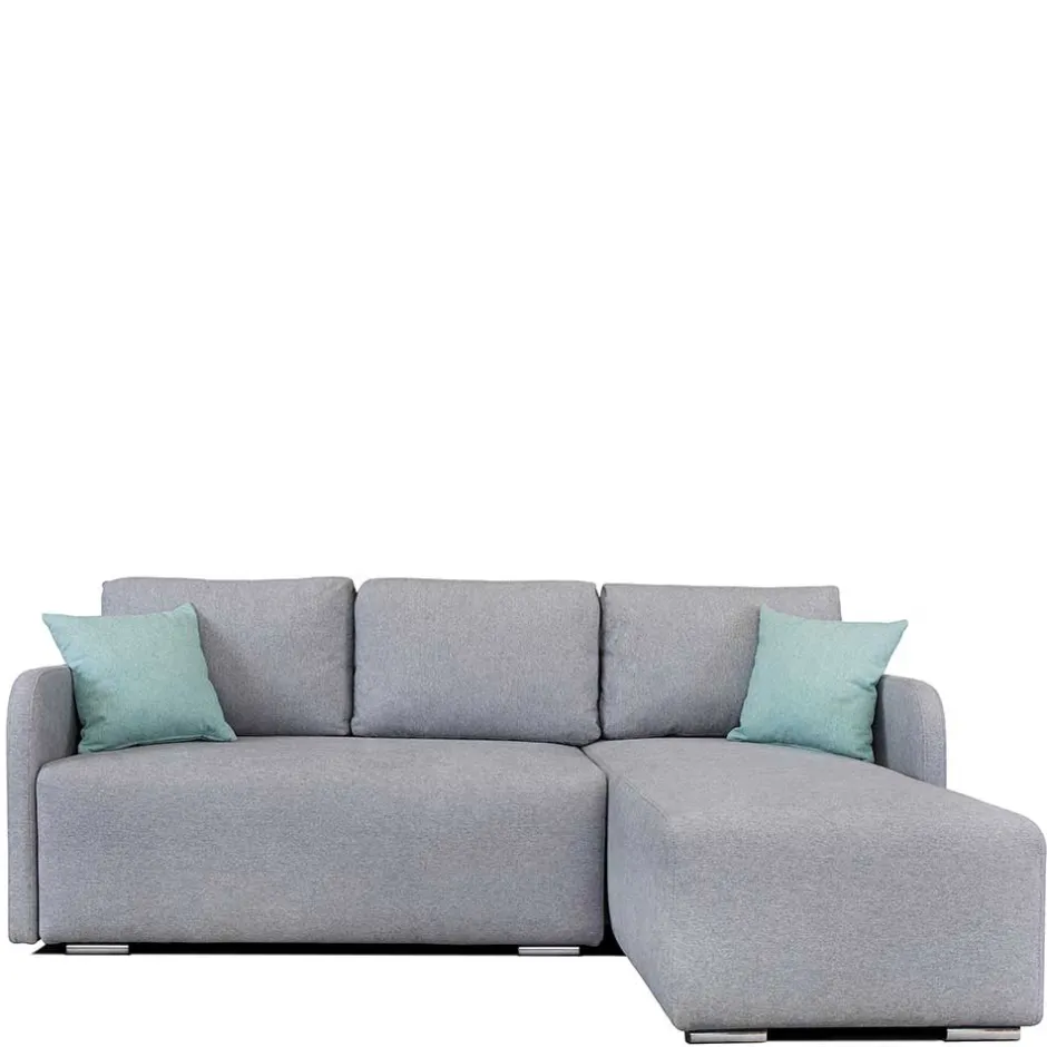 Wohnen 215x95x165 Funktionsecke in Grau - Grandessa