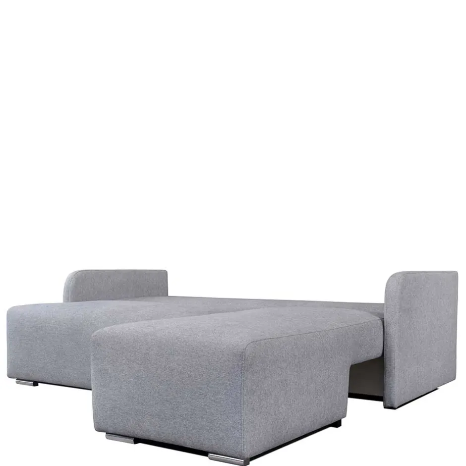 Wohnen 215x95x165 Funktionsecke in Grau - Grandessa