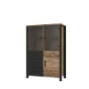 101x146x43 Glastüren Highboard in Fichte NB - Simeona^Wohnen