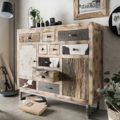 115x103x36 Große Kommode aus Recyclingholz - Calcalero^Wohnen