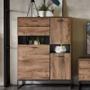 Wohnen 110x148x38 Highboard im Factory Style - Xindus