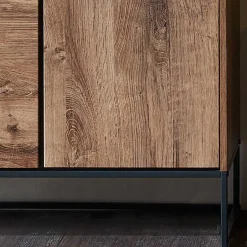 Wohnen 110x148x38 Highboard im Factory Style - Xindus