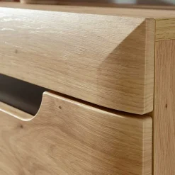 90x134x40 Highboard mit Glaseinsatz 2-türig - Olcian^Wohnen New