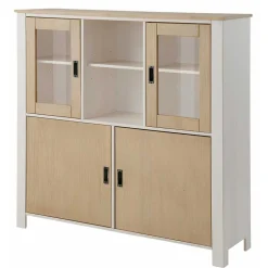 125x120x35 Highboard Scandi Style zweifarbig - Airina^Wohnen