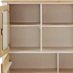 125x120x35 Highboard Scandi Style zweifarbig - Airina^Wohnen