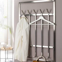 60x100x8 Hängende Garderobe aus Metall - modern - Marano^Wohnen