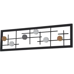 60x16x6 Hängende Garderobe mit 6 Kleiderhaken - Yucio^Wohnen Online