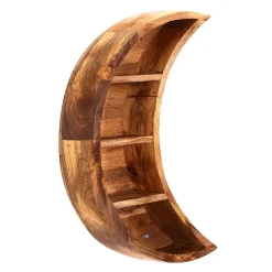 Wohnen 40x60x13 Hängendes Regal Mondsichel Design - Bageria