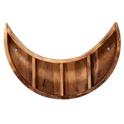 Wohnen 40x60x13 Hängendes Regal Mondsichel Design - Bageria