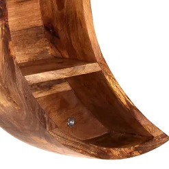 Wohnen 40x60x13 Hängendes Regal Mondsichel Design - Bageria